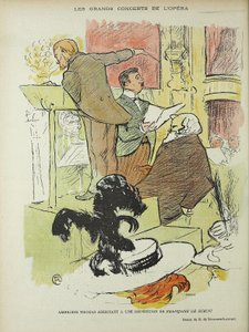 Karikatyyri Le Riressä tekijältä Henri de Toulouse Lautrec